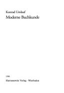 Moderne Buchkunde