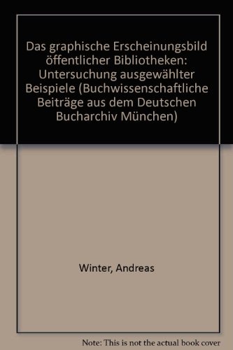 Das graphische Erscheinungsbild öffentlicher Bibliotheken