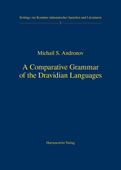 A Comparative Grammar of the Dravidian Languages