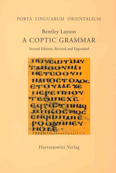 A Coptic Grammar (Sahidic Dialect)