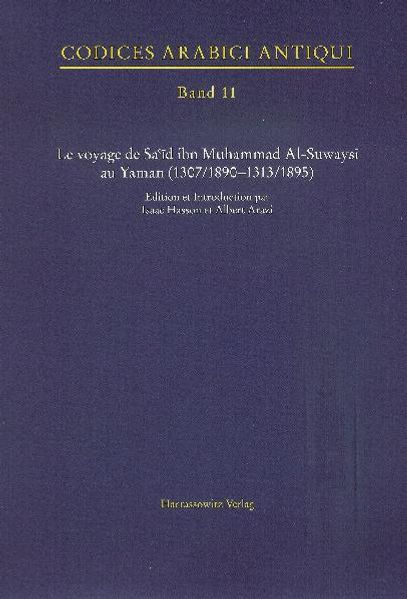 Le voyage de Sa'id ibn Muhammad Al-Suwaysi au Yaman (1307/1890-1313/1895)