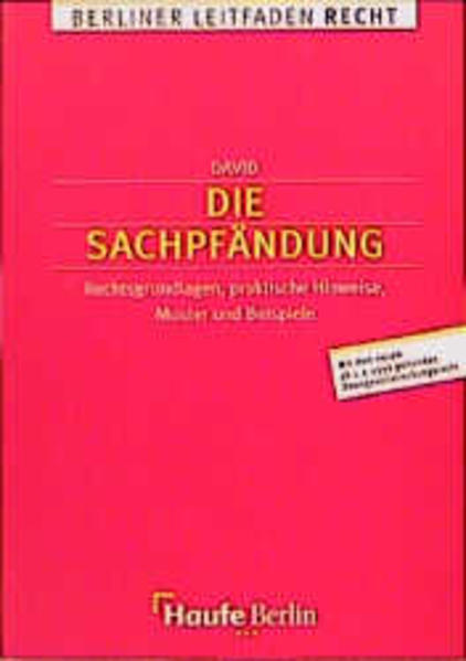 Die Sachpfändung