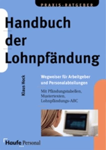Handbuch der Lohnpfändung