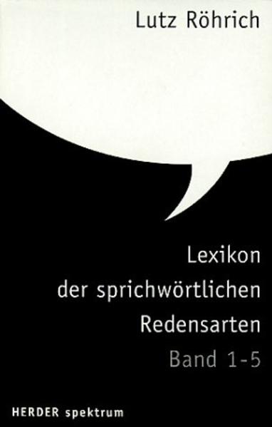 Lexikon der sprichwörtlichen Redensarten