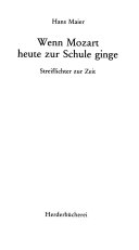 Wenn Mozart heute zur Schule ginge