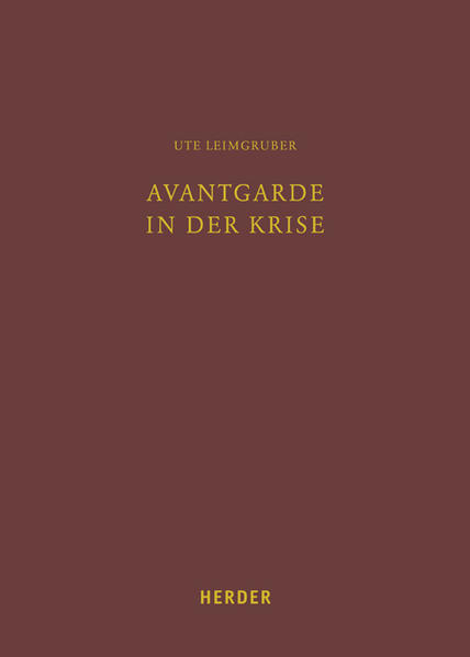 Avantgarde in der Krise
