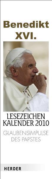 Lesezeichenkalender Benedikt
