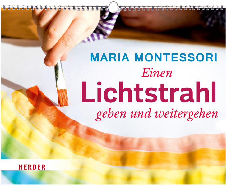 Einen Lichtstrahl geben und weitergehen
