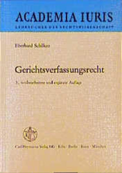 Gerichtsverfassungsrecht