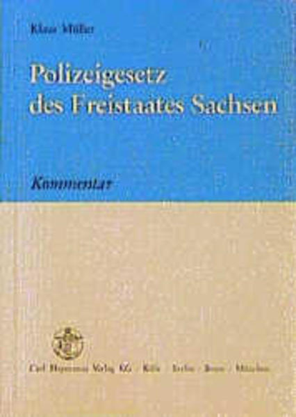 Polizeigesetz des Freistaates Sachsen