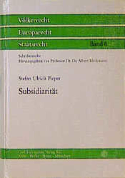 Subsidiarität