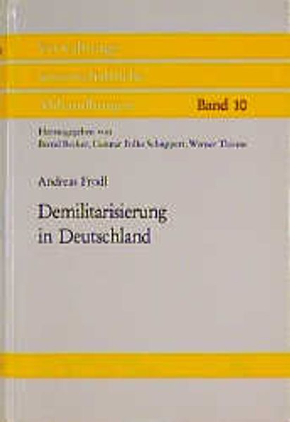 Demilitarisierung in Deutschland