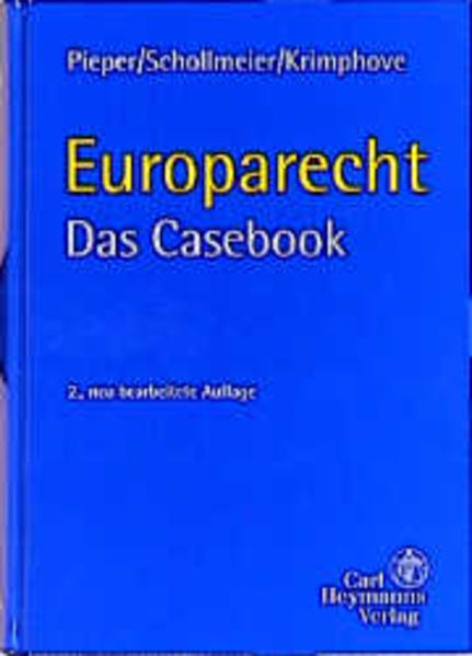 Europarecht - Ein Casebook