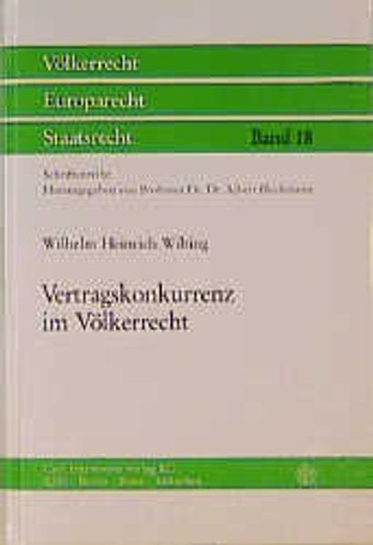 Vertragskonkurrenz im Völkerrecht
