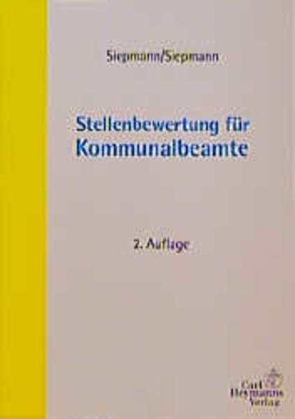 Stellenbewertung für Kommunalbeamte