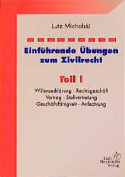 Einführende Übungen zum Zivilrecht
