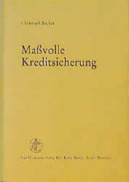 Massvolle Kreditsicherung
