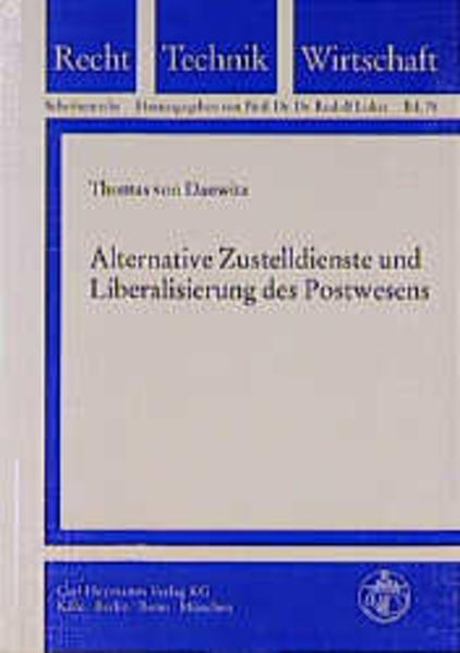Alternative Zustelldienste und Liberalisierung des Postwesens