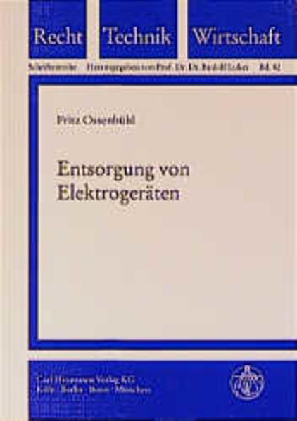 Entsorgung von Elektrogeräten