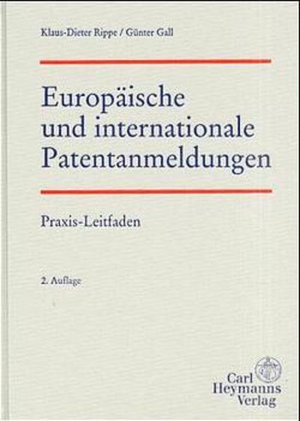 Europäische und internationale Patentanmeldungen