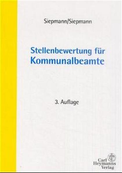 Stellenbewertung für Kommunalbeamte