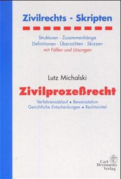 Zivilrechts-Skripten - Zivilprozessrecht