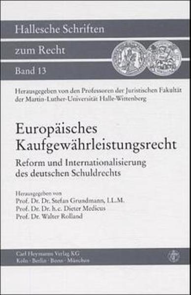 Europäisches Verkaufsgewährleistungsrecht