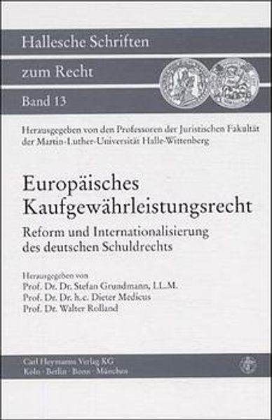 Europäisches Verkaufsgewährleistungsrecht