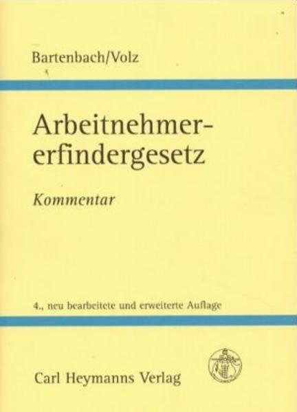 Gesetz über Arbeitnehmererfindungen