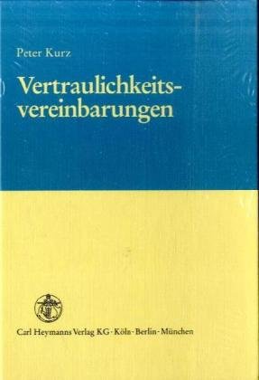 Vertraulichkeitsvereinbarung