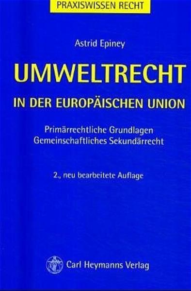 Umweltrecht in der europäischen Union