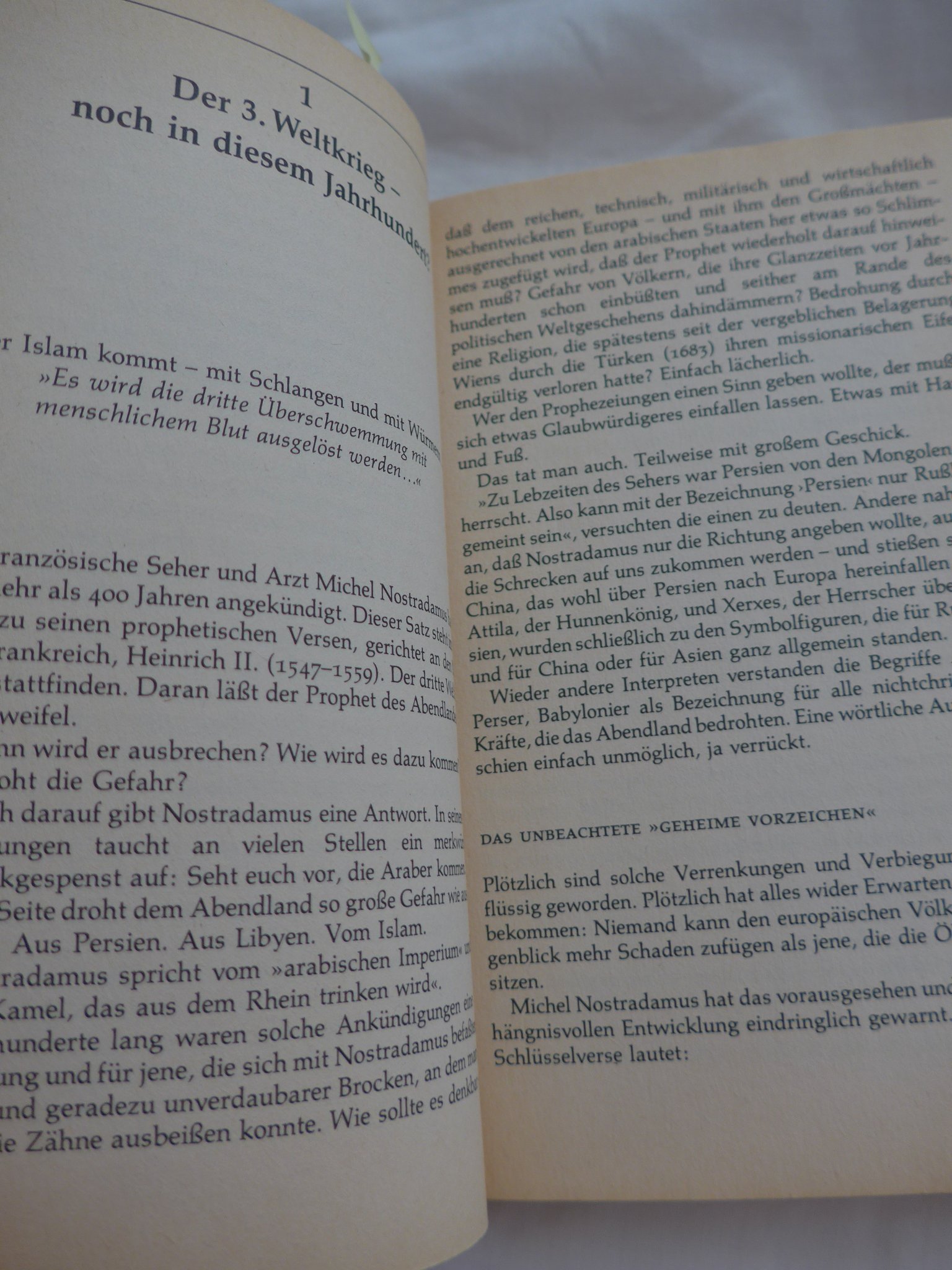 Morgen soll es Wahrheit werden