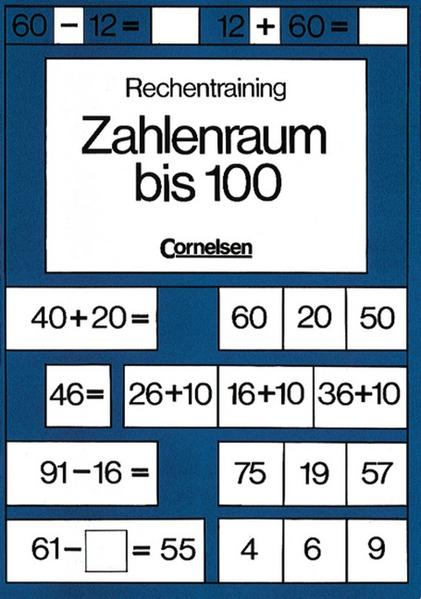 Rechentraining / Zahlenraum bis 100