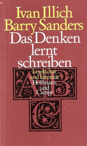 Das Denken lernt schreiben