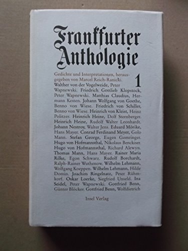 Frankfurter Anthologie, Bd.1