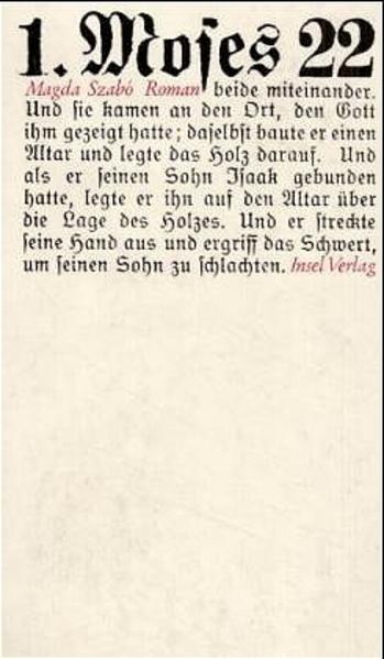 I. Moses 22