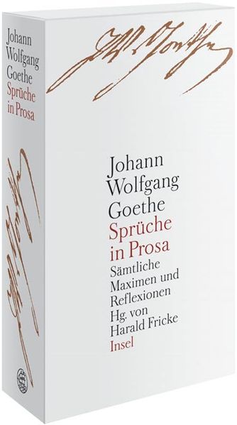 Sprüche in Prosa