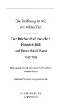 Die Hoffnung ist wie ein wildes Tier