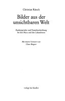 Bilder aus der unsichtbaren Welt