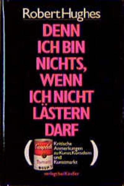 Denn ich bin nichts, wenn ich nicht lästern darf
