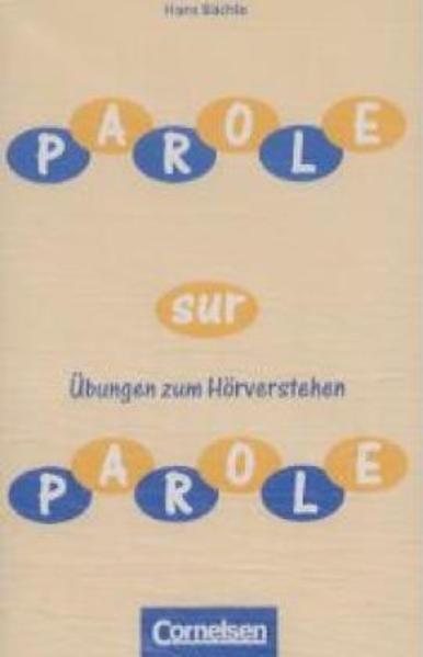 Parole sur Parole. Übungen zum Hörverstehen / Audio-Kassette
