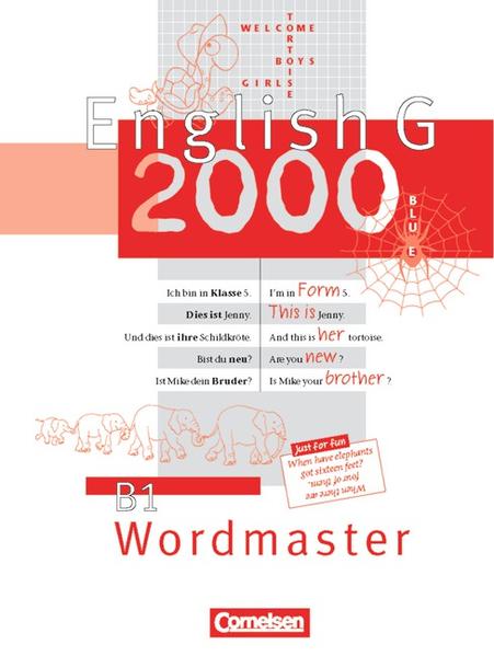 English G 2000 - Ausgabe B / Band 1: 5. Schuljahr - Wordmaster