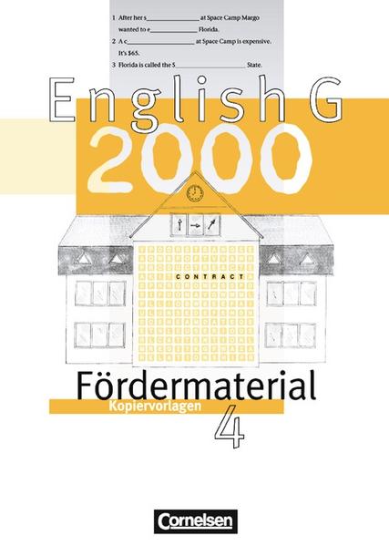 English G 2000 - Ausgabe B und D / Band 4: 8. Schuljahr - Fördermaterial