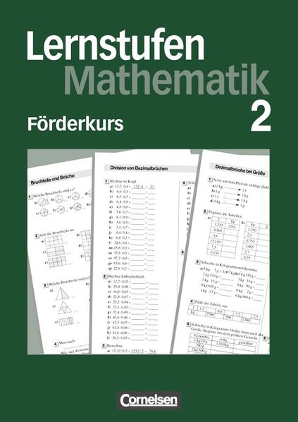 Lernstufen Mathematik - Förderkurse / 6. Schuljahr - Förderkurs 2