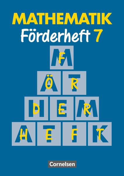 Mathematik Förderschule - Förderhefte - Band 7
