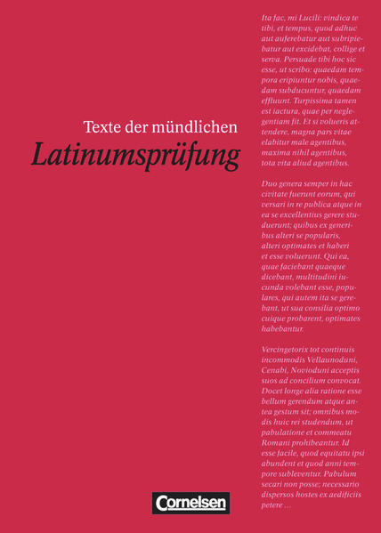 Texte der mündlichen Latinumsprüfung