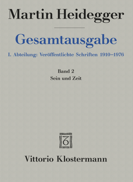 Sein und Zeit (1927)