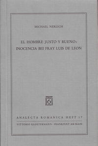El hombre justo y bueno: Inocencia bei Fray Luis de León