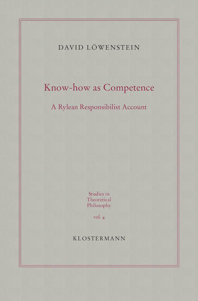 Know-how as Competence