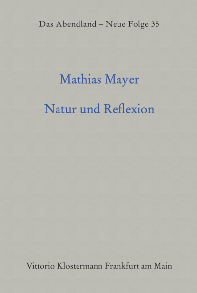 Natur und Reflexion